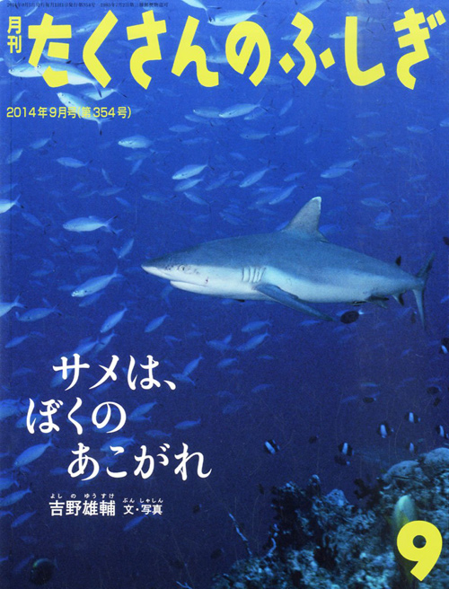 月刊たくさんのふしぎ『サメは、ぼくのあこがれ』
