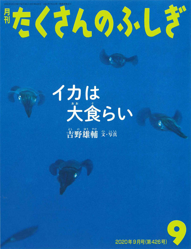 月刊たくさんのふしぎ 2020年9月号「イカは大食らい」