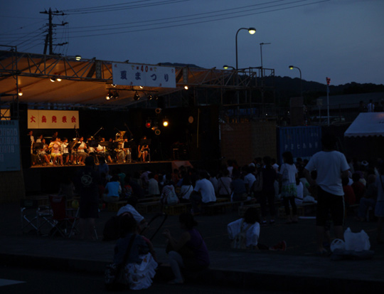 底土の夏祭り