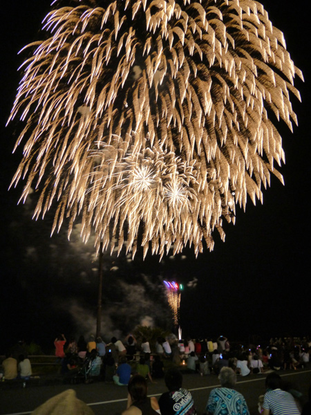 底土の花火大会