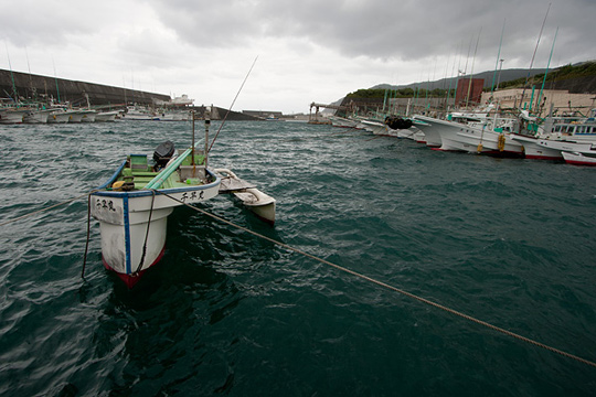 漁船の台風対策