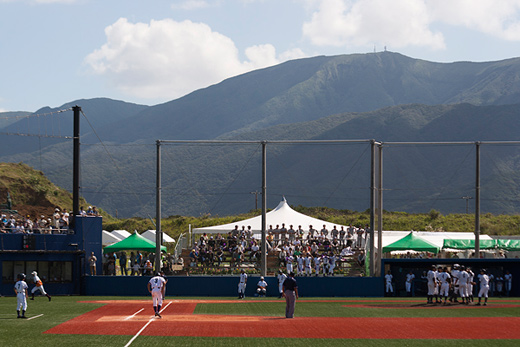 南原スポーツ公園の球場