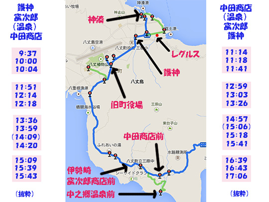 バス路線図