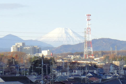 日野から見た富士山 日野から見た富士山