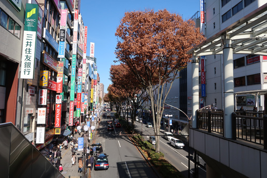 立川北口駅前大通り