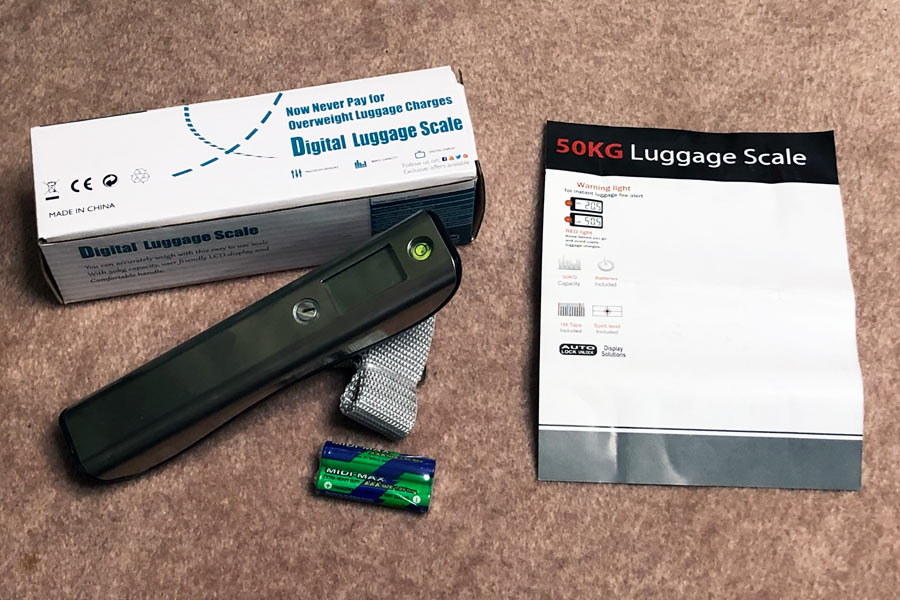 AnutriON Digital Luggage Scale