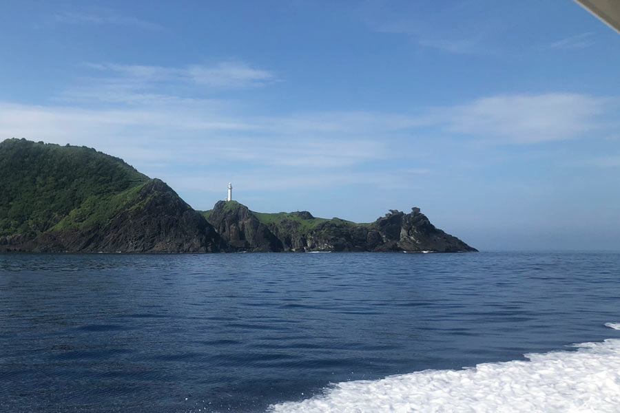 石垣島の最西端にある御神崎灯台